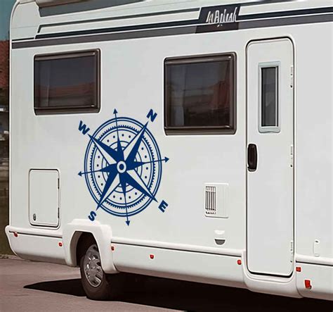 stickers camping car trompe l'oeil